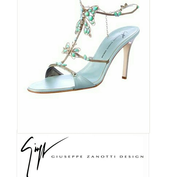 Giuseppe Zanotti Shoes - NWOT! GIUSEPPE ZANOTTI CABACHON BUTTERFLY SANDALS